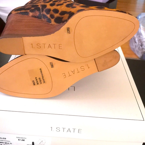 NWB💥1.State Kaleb Women’s Wedge Bootie💥 Sz. 6.5 - Picture 12 of 12